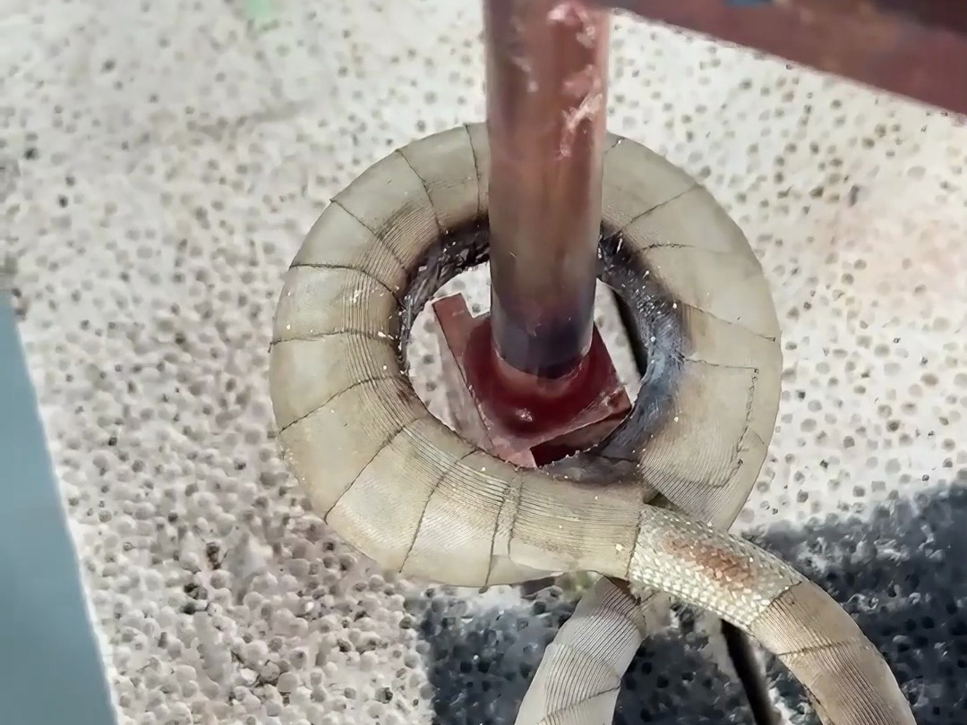 銅管和鐵管能高頻焊接嗎？實測手持式高頻焊機，效果直觀可見(圖3)