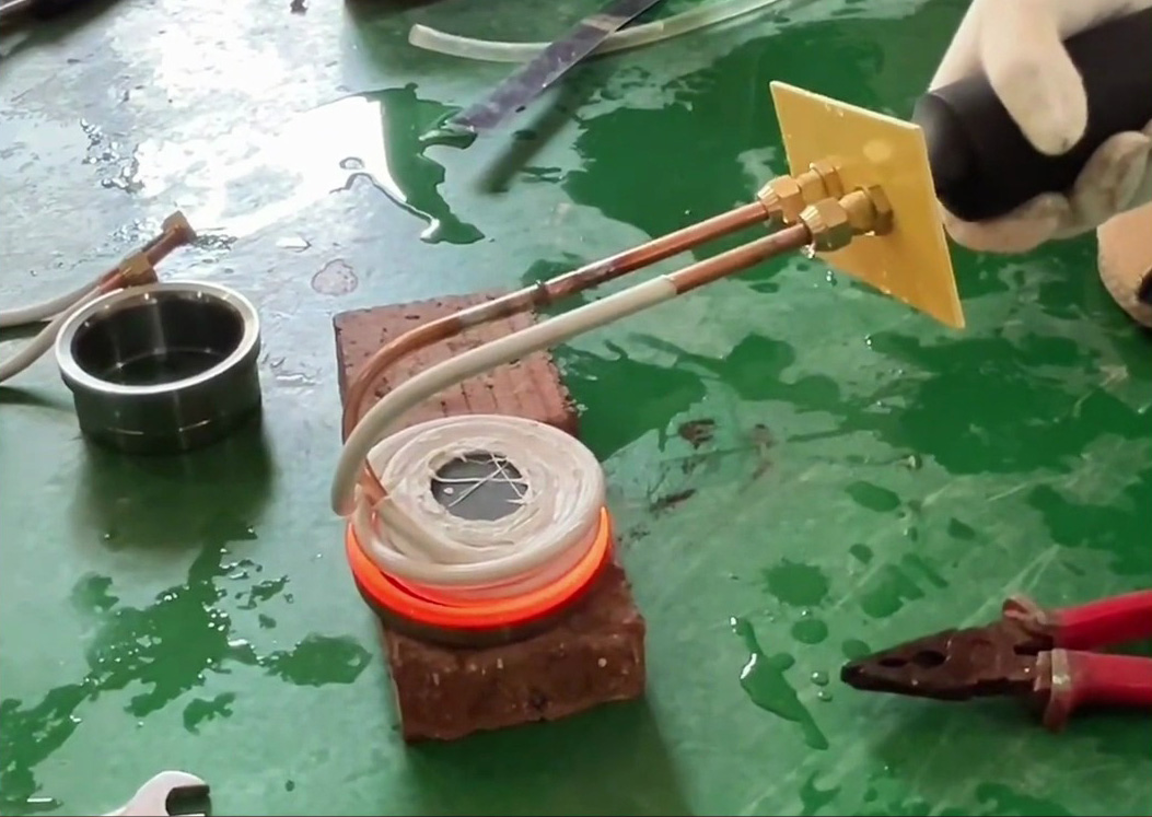 手把手教你精確熱取100mm座圈，手持式感應加熱方
